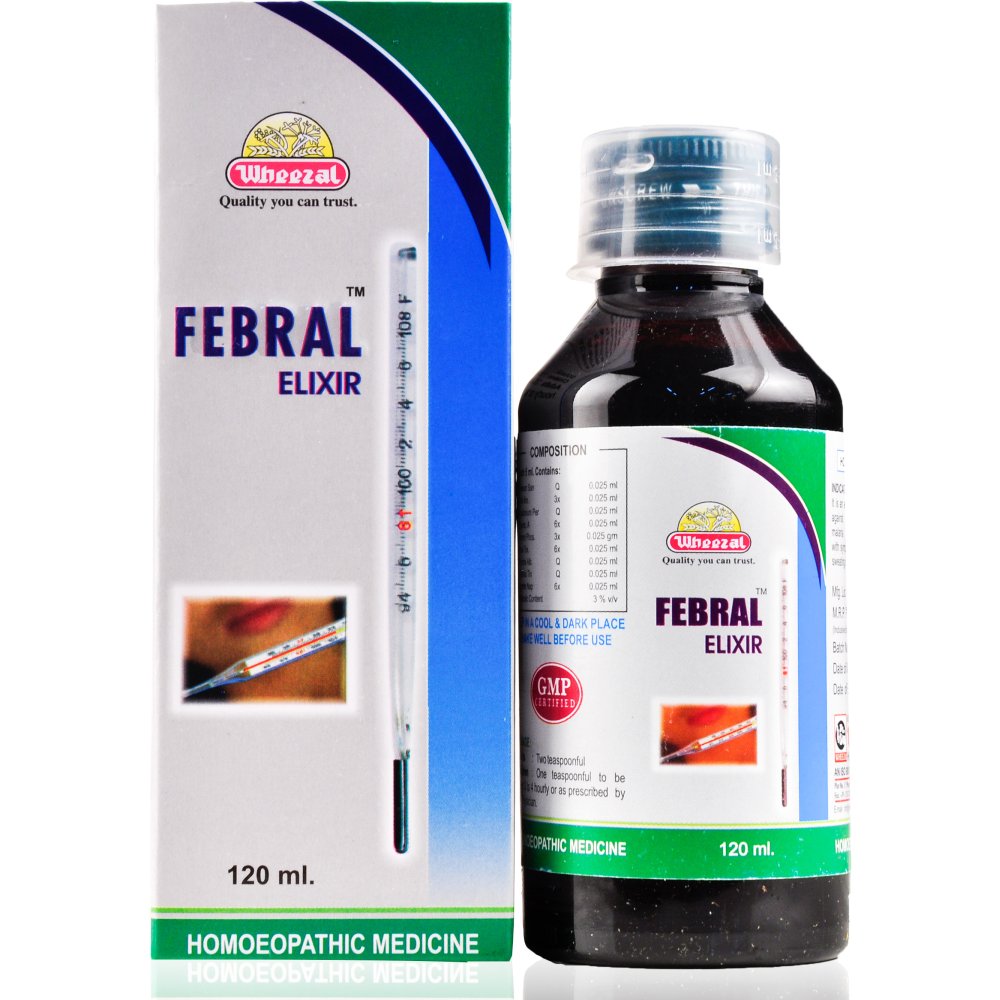 Wheezal Febral Elixir Syrup 120ml