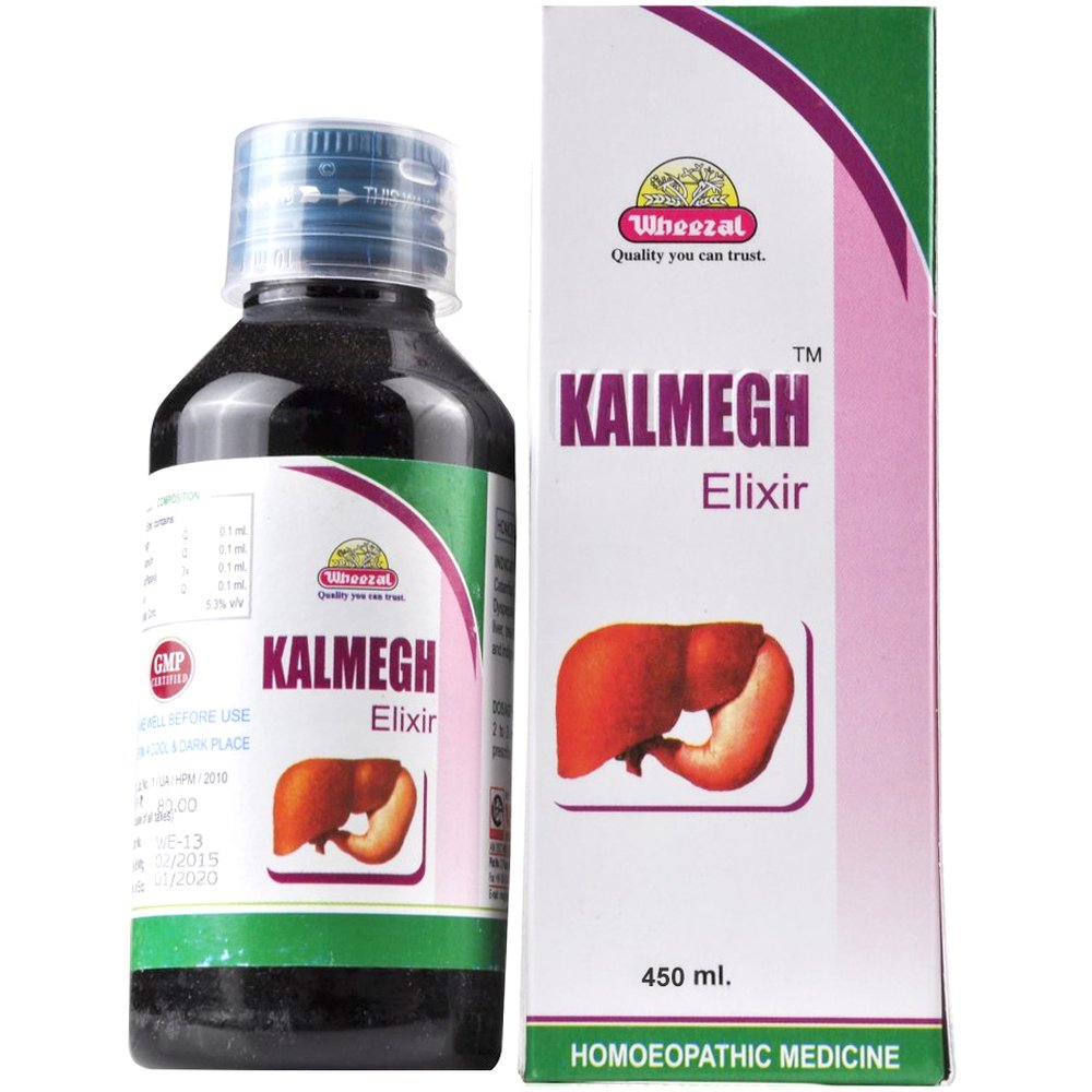 Wheezal Kalmegh Elixir Syrup 450ml