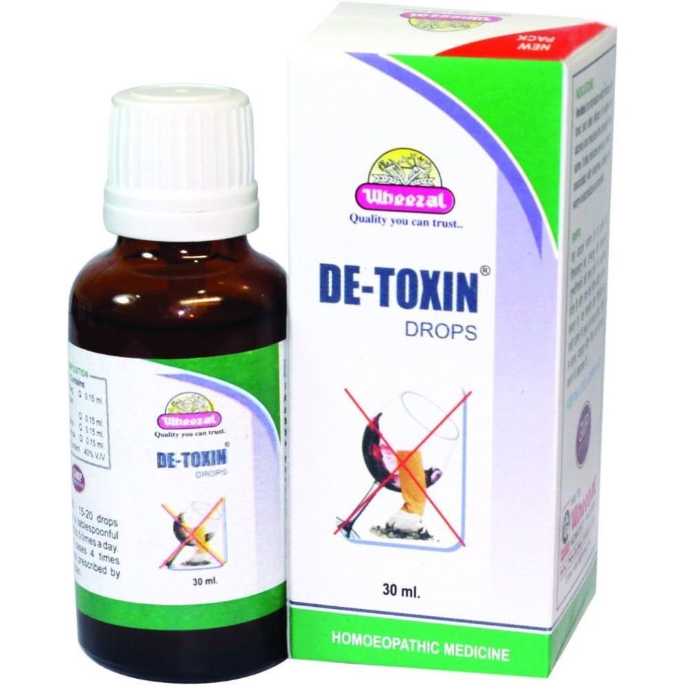 Wheezal De-Toxin Drops 30ml