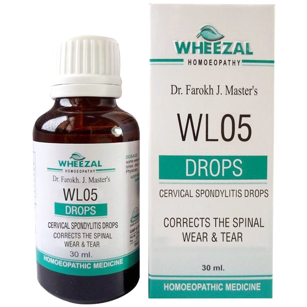 Wheezal WL-5 Cervical Spondylitis Drops 30ml