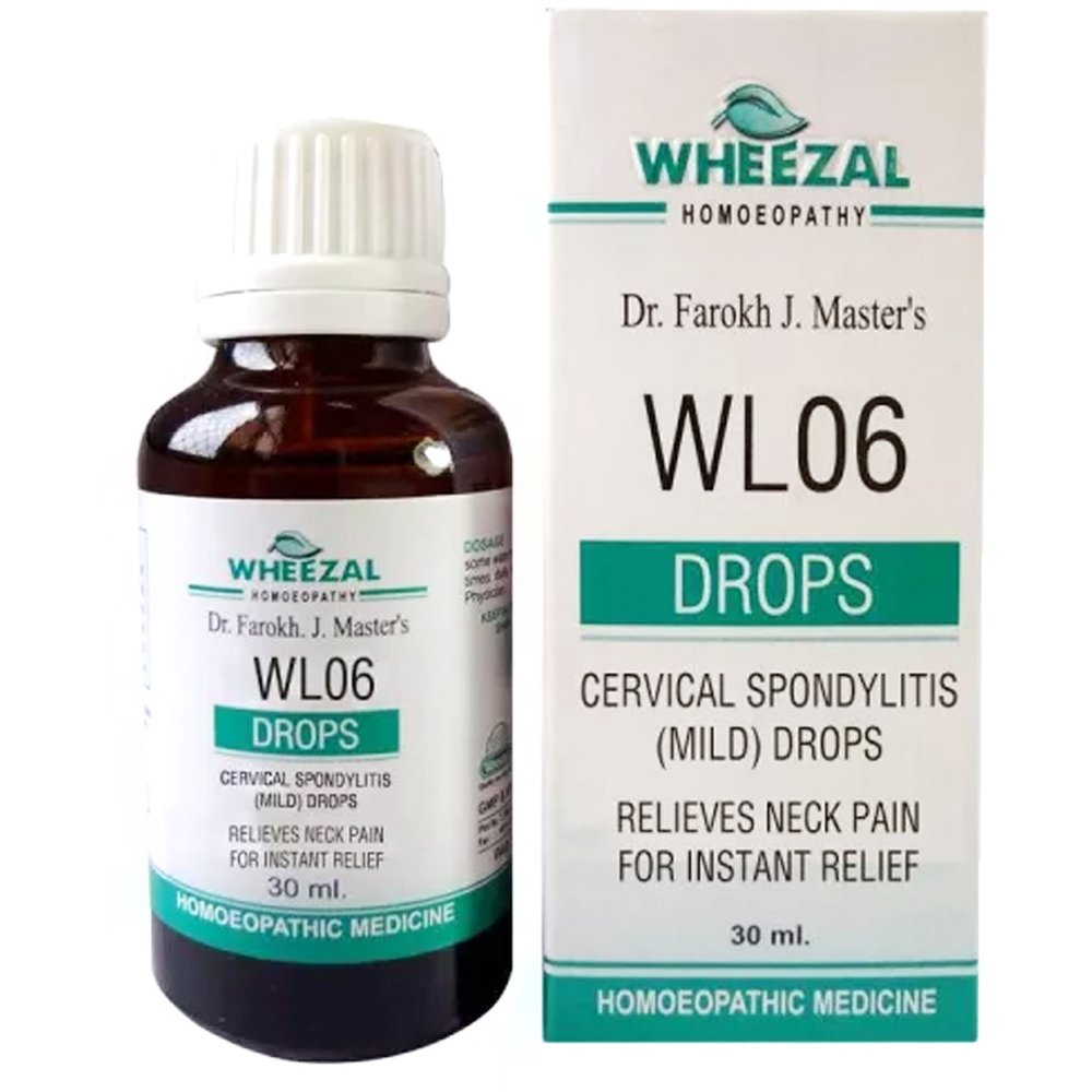 Wheezal WL-6 Cervical Spondylitis Mild Drops 30ml