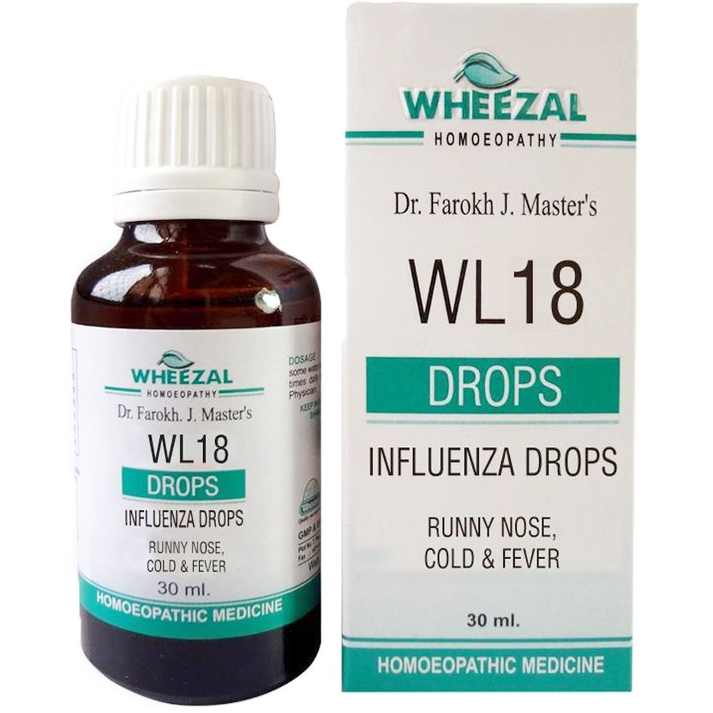 Wheezal WL-18 Influenza Drops 30ml