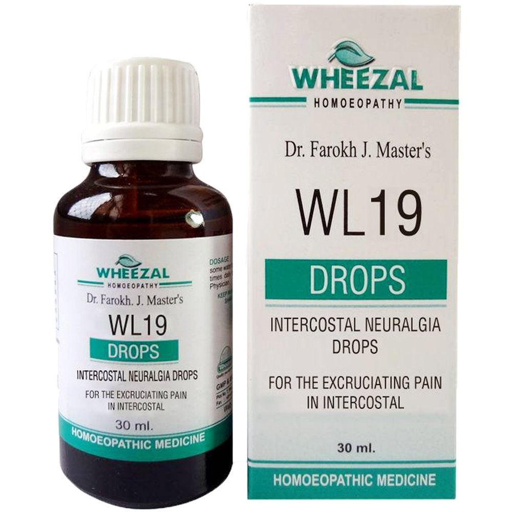 Wheezal WL-19 Intercostal Neuralgia Drops 30ml