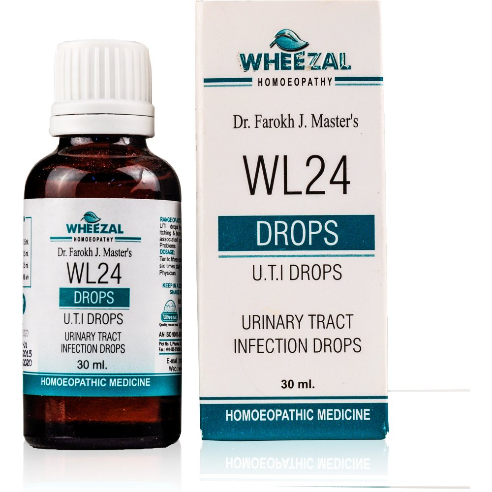 Wheezal WL-24 UTI Drops 30ml