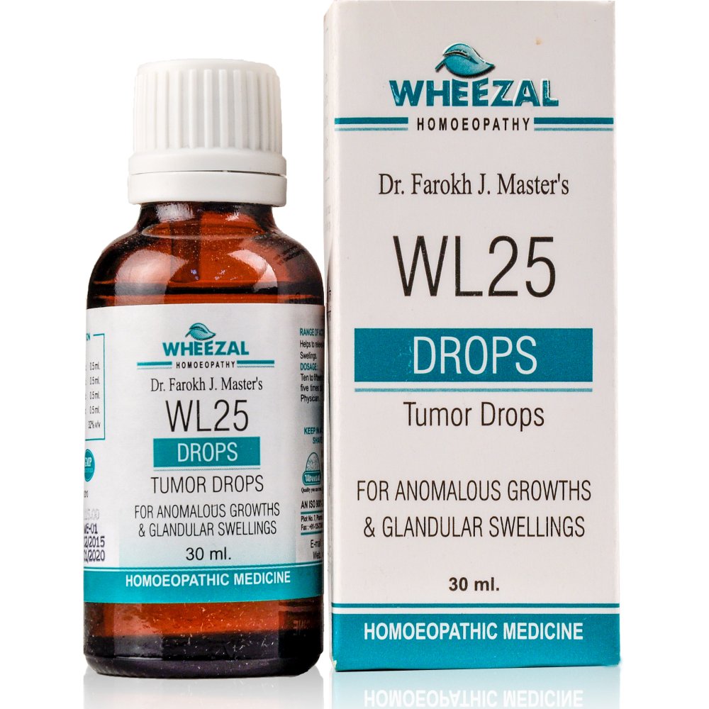 Wheezal WL-25 Tumor Drops 30ml Wheezal WL-25 Tumor Drops 30ml