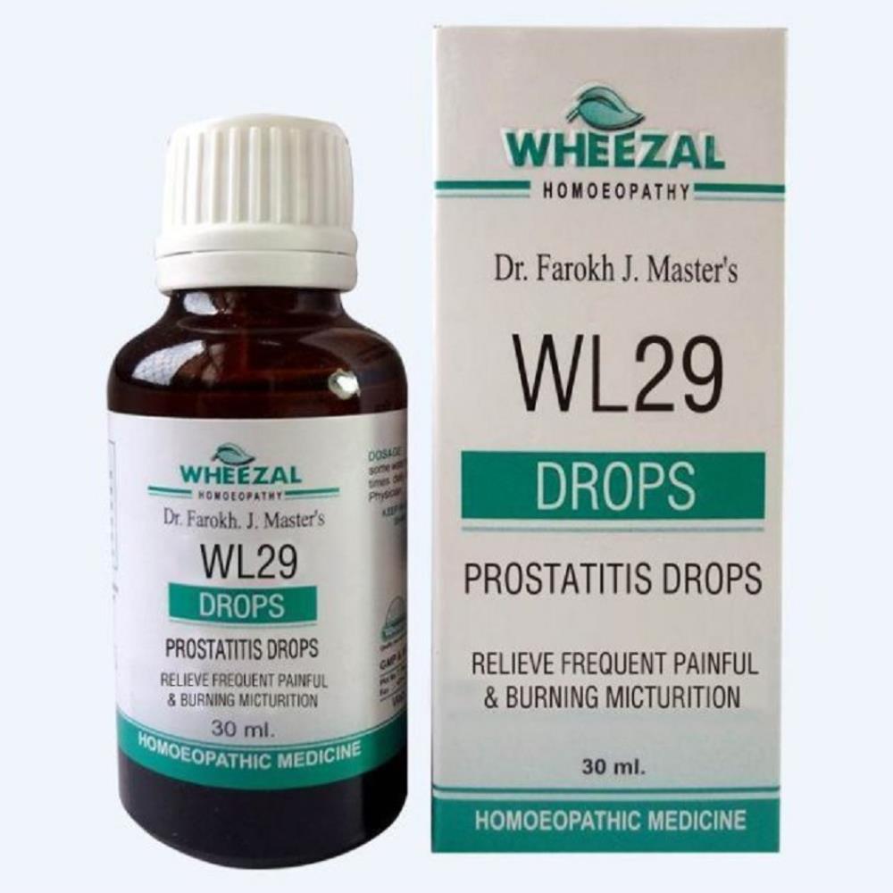 Wheezal WL-29 Prostatitis Drops 30ml