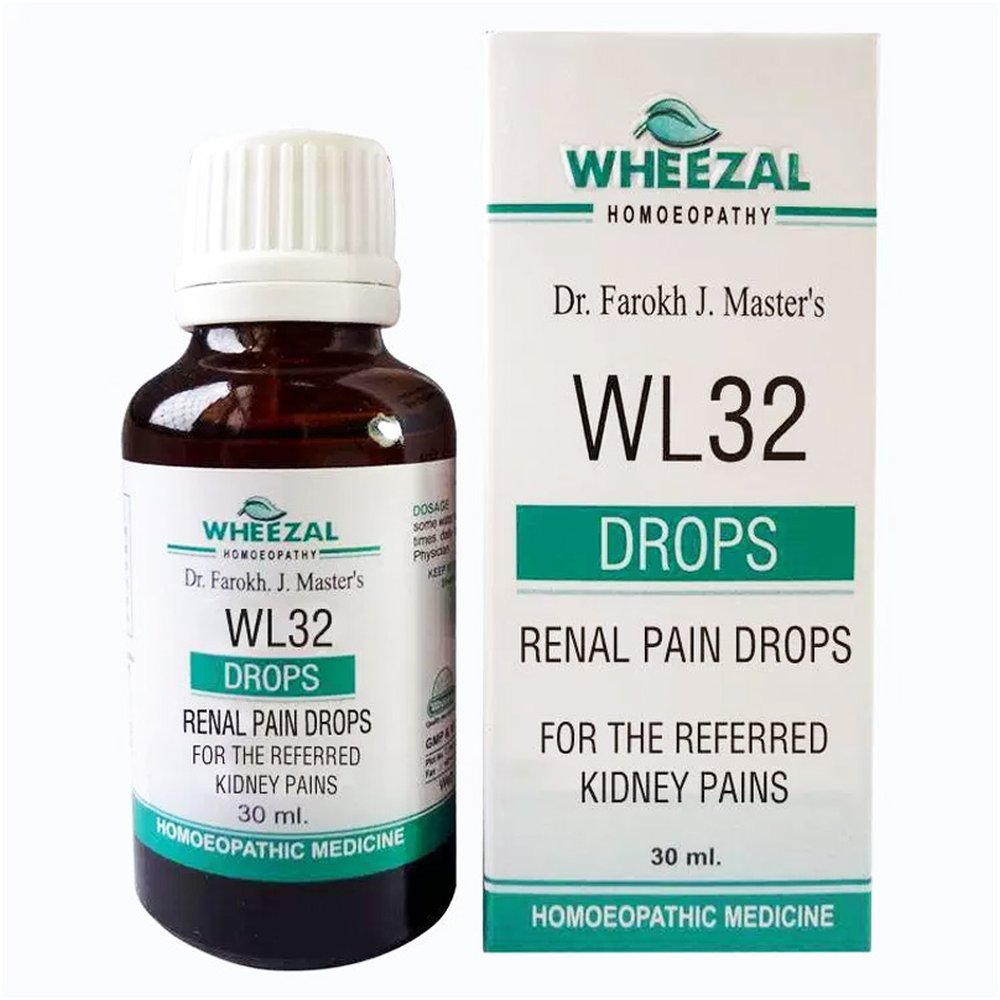 Wheezal WL-32 Renal Pain Drops 30ml
