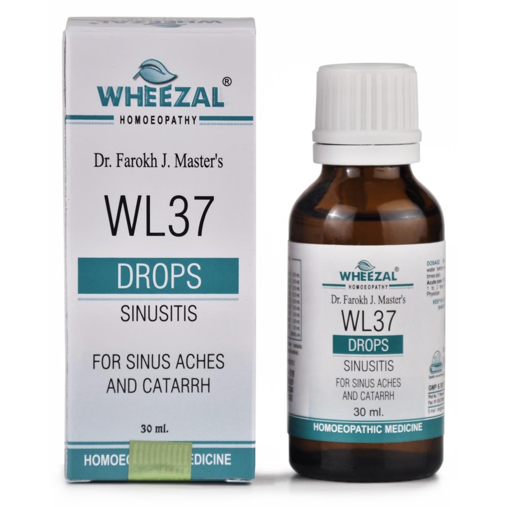 Wheezal WL-37 Sinusitis Drops 30ml