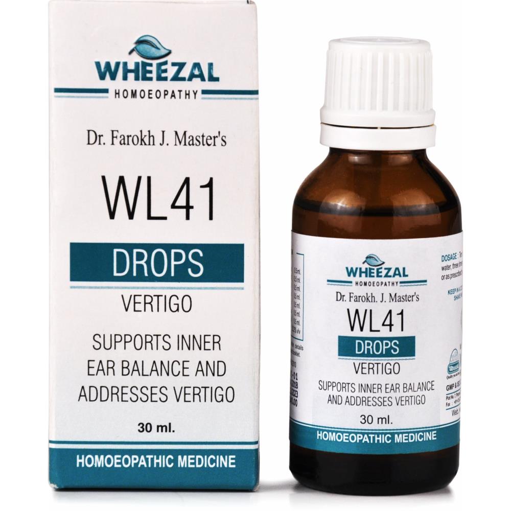 Wheezal WL-41 Vertigo Drops 30ml