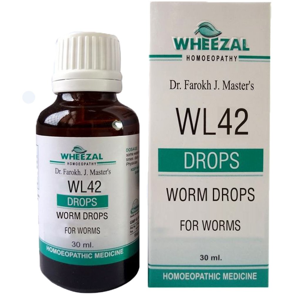 Wheezal WL-42 Worms Drops 30ml