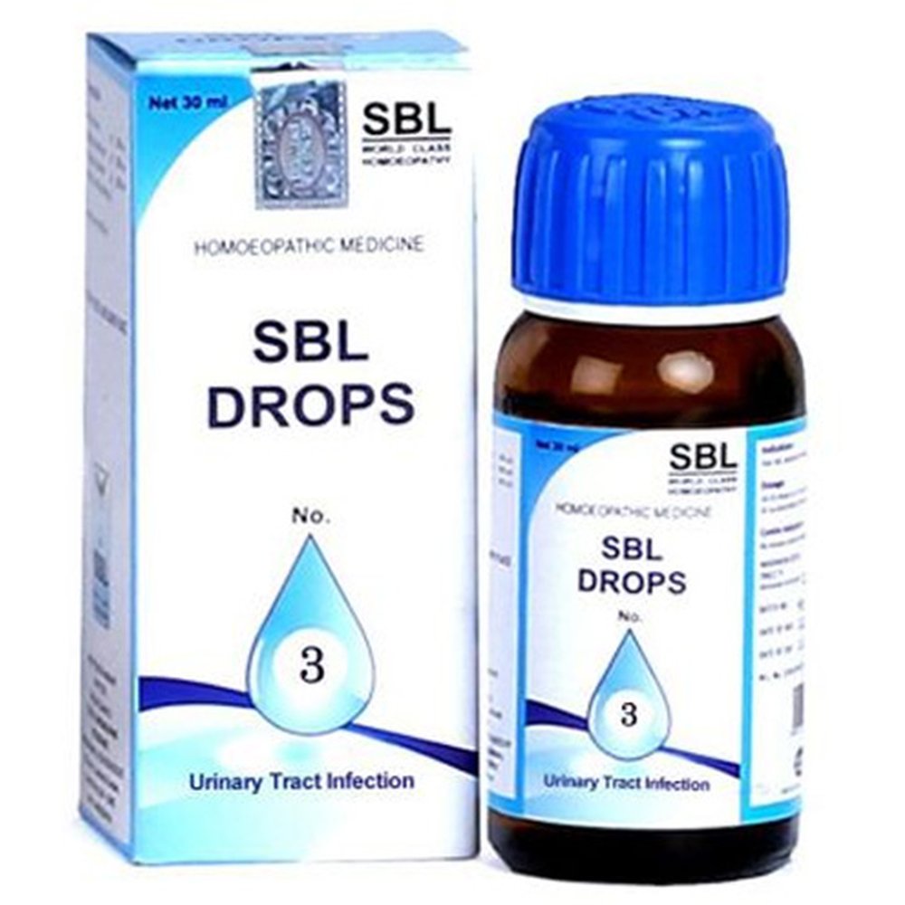 SBL Drops No 3 Urinary Track Infection 30ml