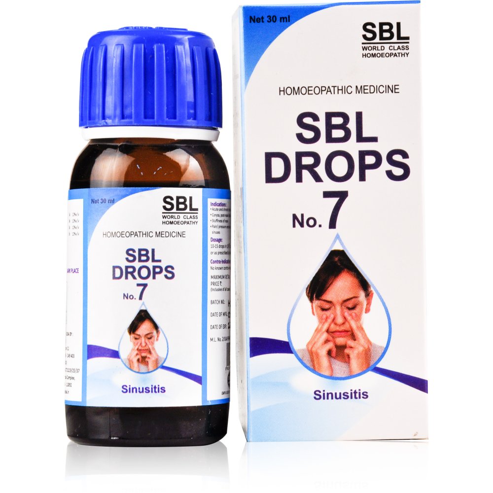 SBL Drops No 7 Sinusitis 30ml