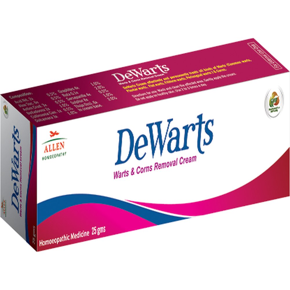 Allen Dewarts Cream Warts & Corns 25g