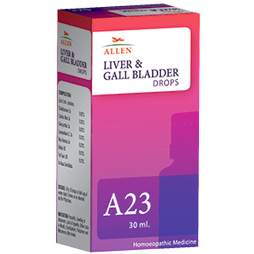 Allen A23 Liver and Gall Bladder Drops 30ml