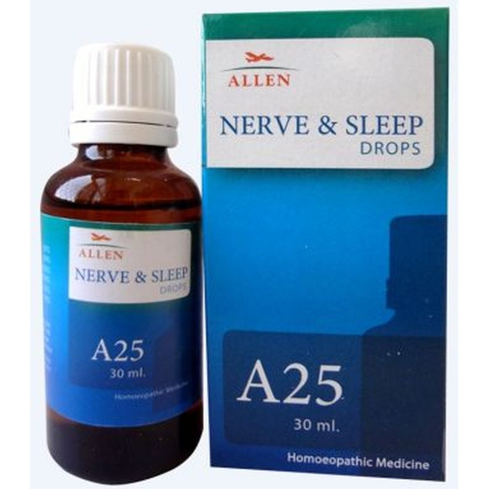 Allen A25 Nerve and Sleep Drops 30ml Allen A25 Nerve and Sleep Drops 30ml
