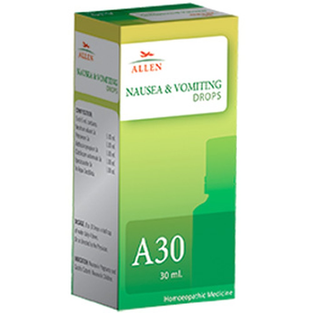 Allen A30 Nausea & Vomiting Drops 30ml