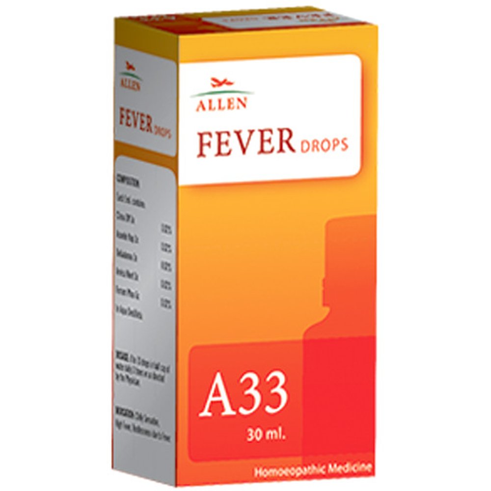 Allen A33 Fever Drops 30ml