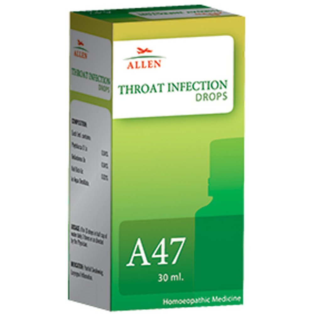 Allen A47 Throat Infection Drops 30ml