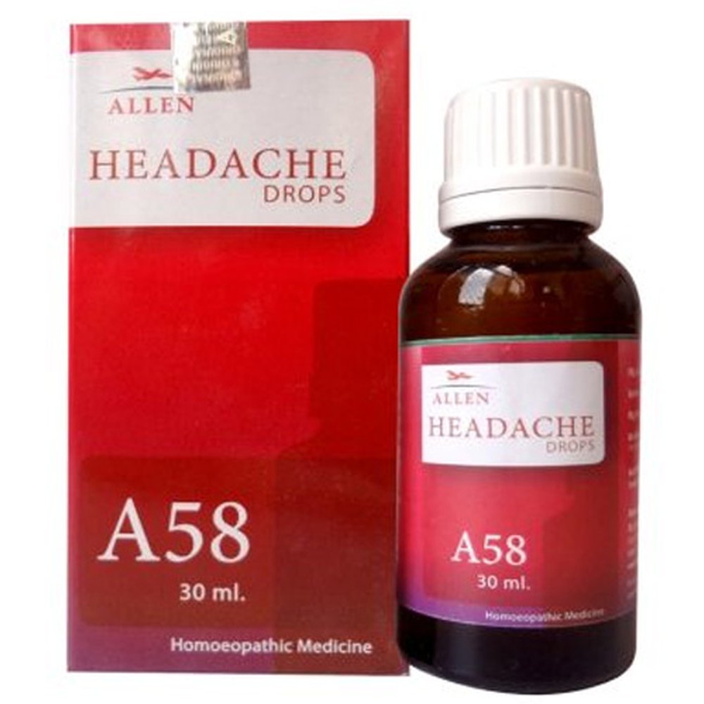 Allen A58 Headache Drops 30ml