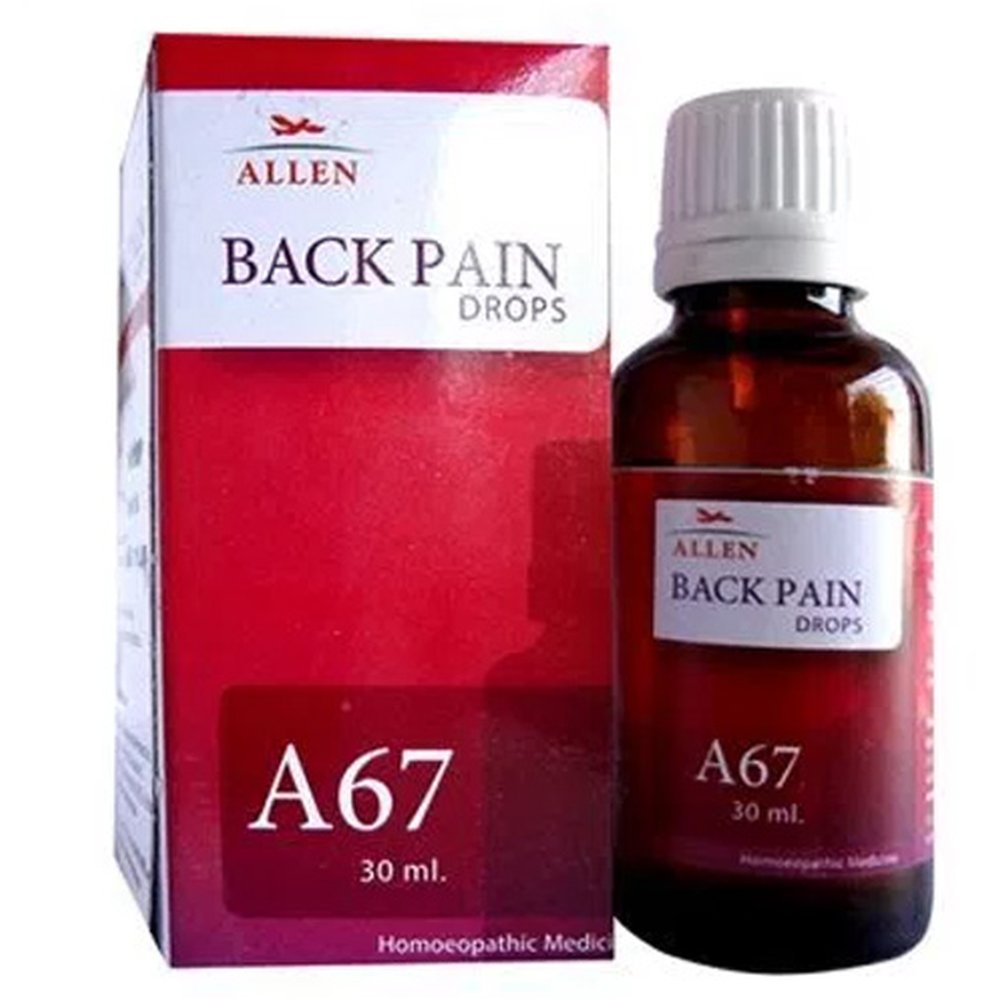 Allen A67 Back Pain Drops 30ml