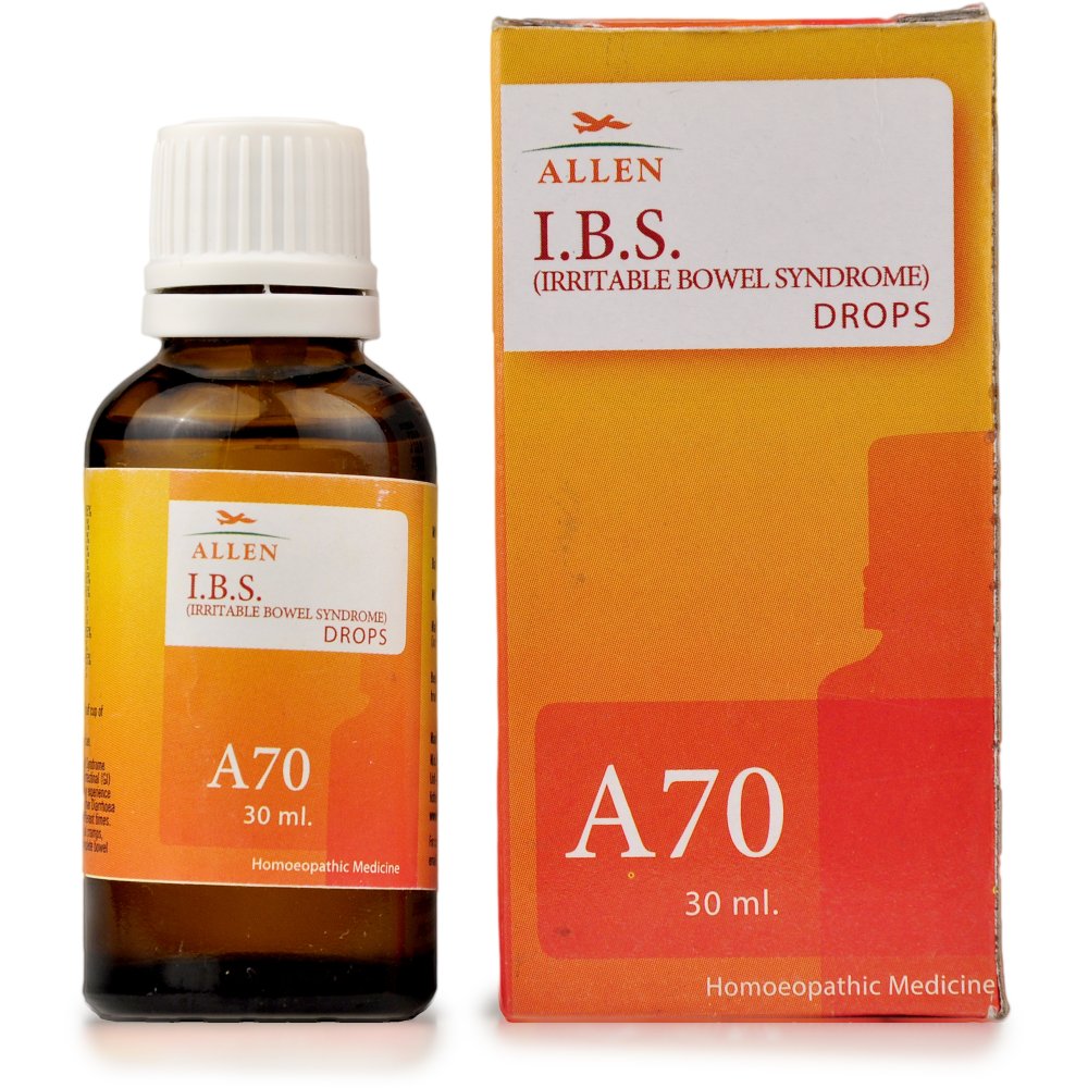 Allen A70 Irritable Bowel Syndrome IBS Drops 30ml