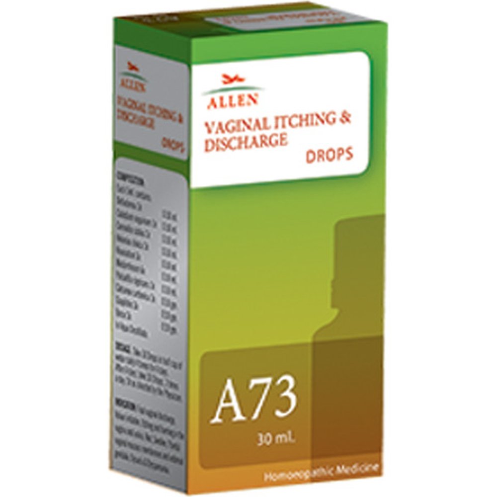 Allen A73 Vaginal Itching & Discharge Drops 30ml