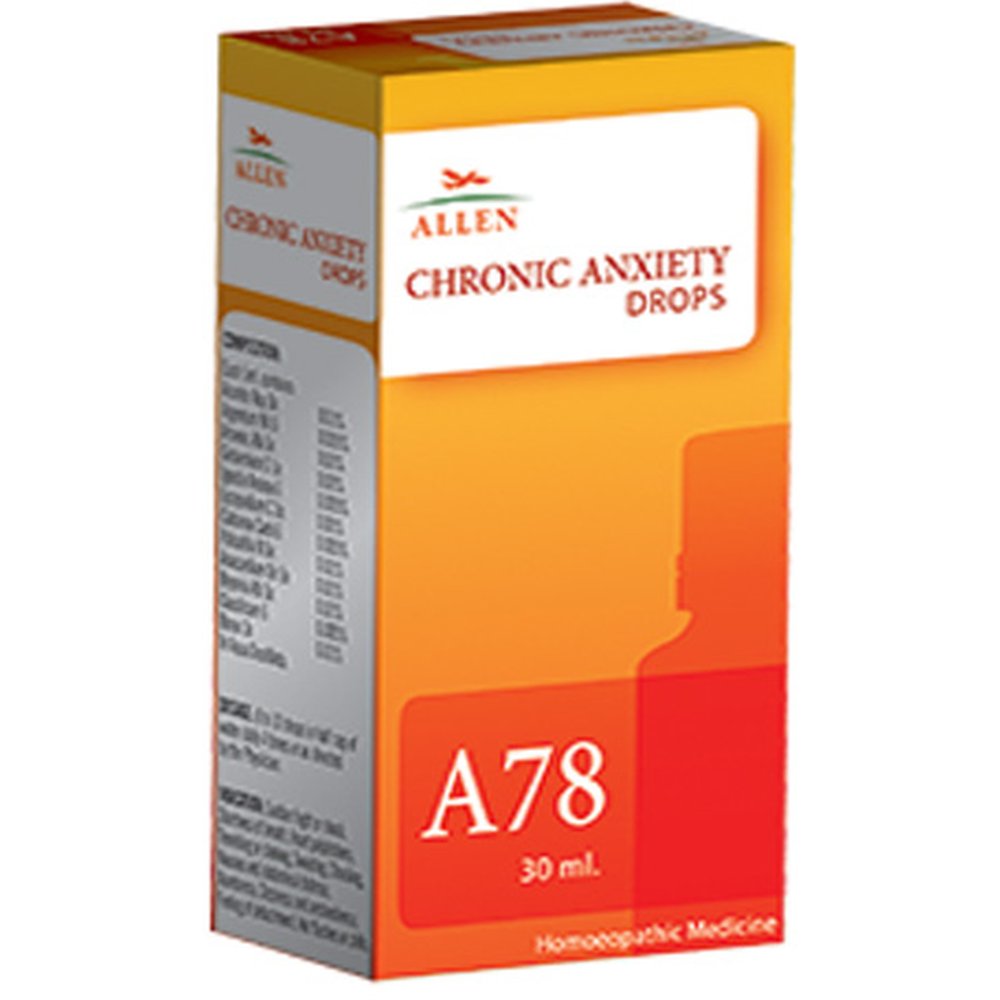 Allen A78 Chronic Anxiety Drops 30ml