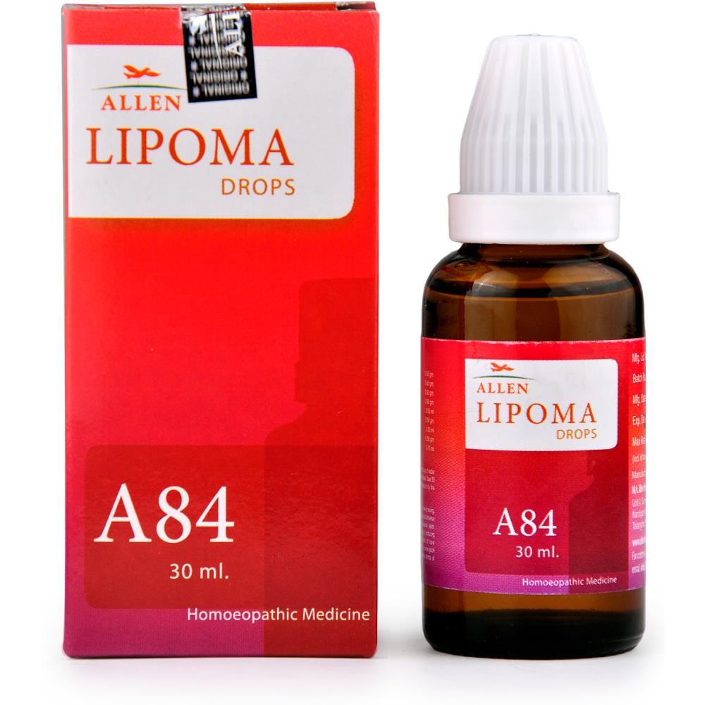 Allen A84 Lipoma Drops 30ml lipoma drops 30ml for swollen lymph nodes glandular swelling