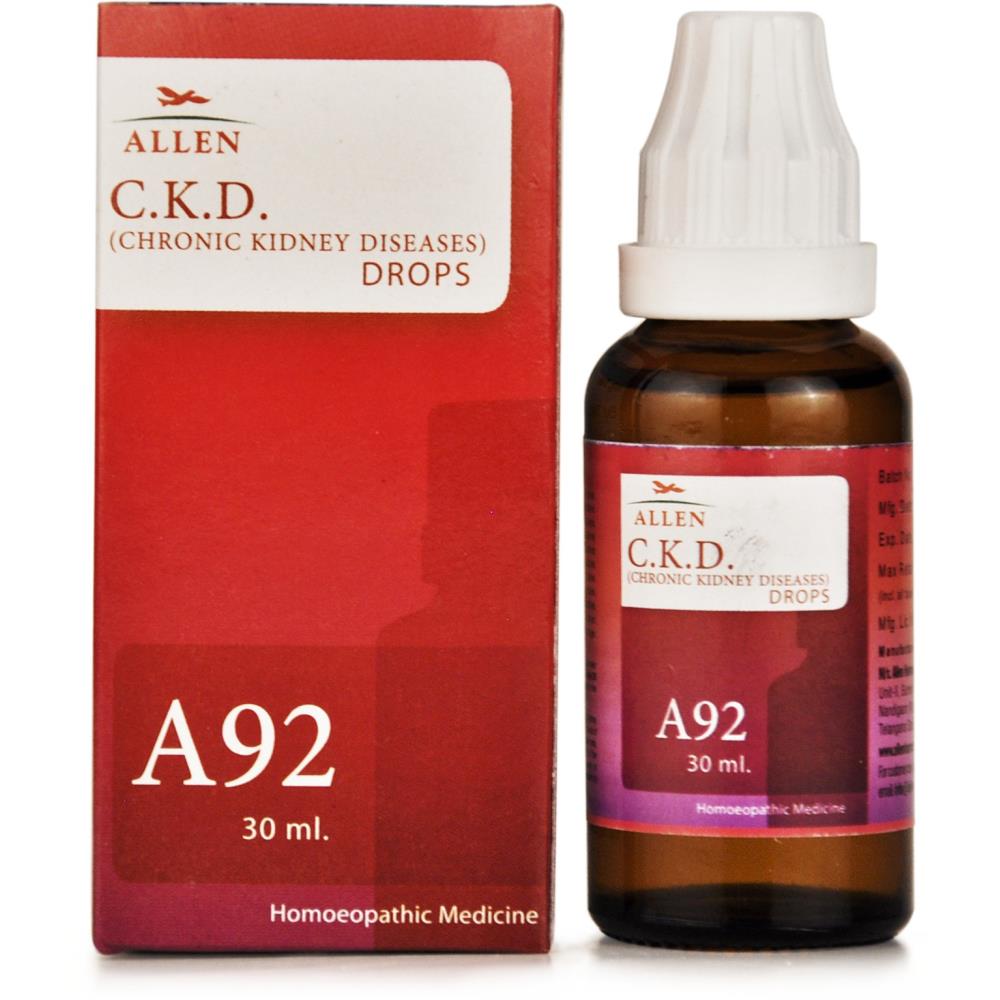 Allen A92 Chronic Kidney Diseases CKD Drops 30ml