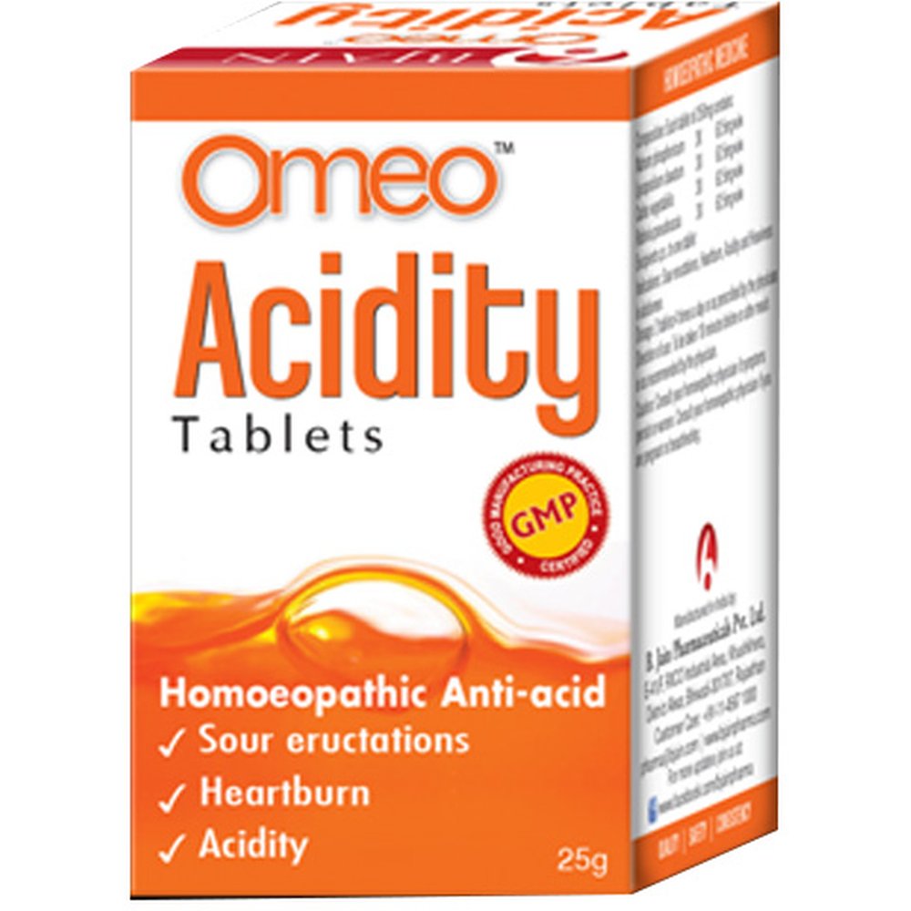 B Jain Omeo Acidity Tablets 25g
