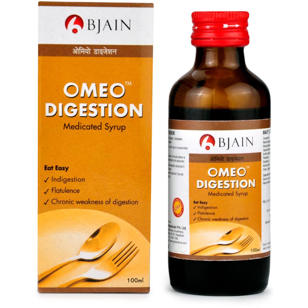 B Jain Omeo Digestion Syrup 100ml