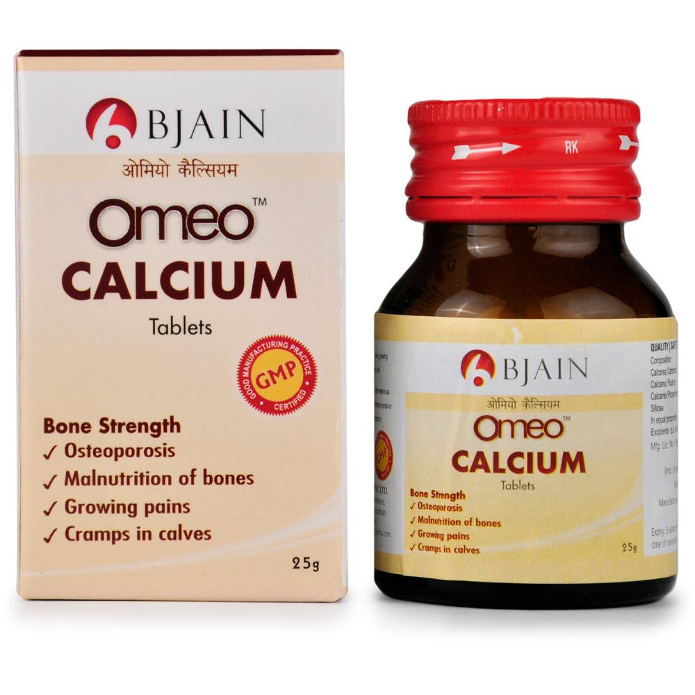 B Jain Omeo Calcium Tablets 25g