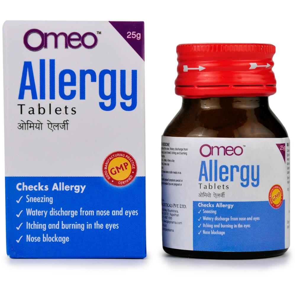 B Jain Omeo Allergy Tablets 25g