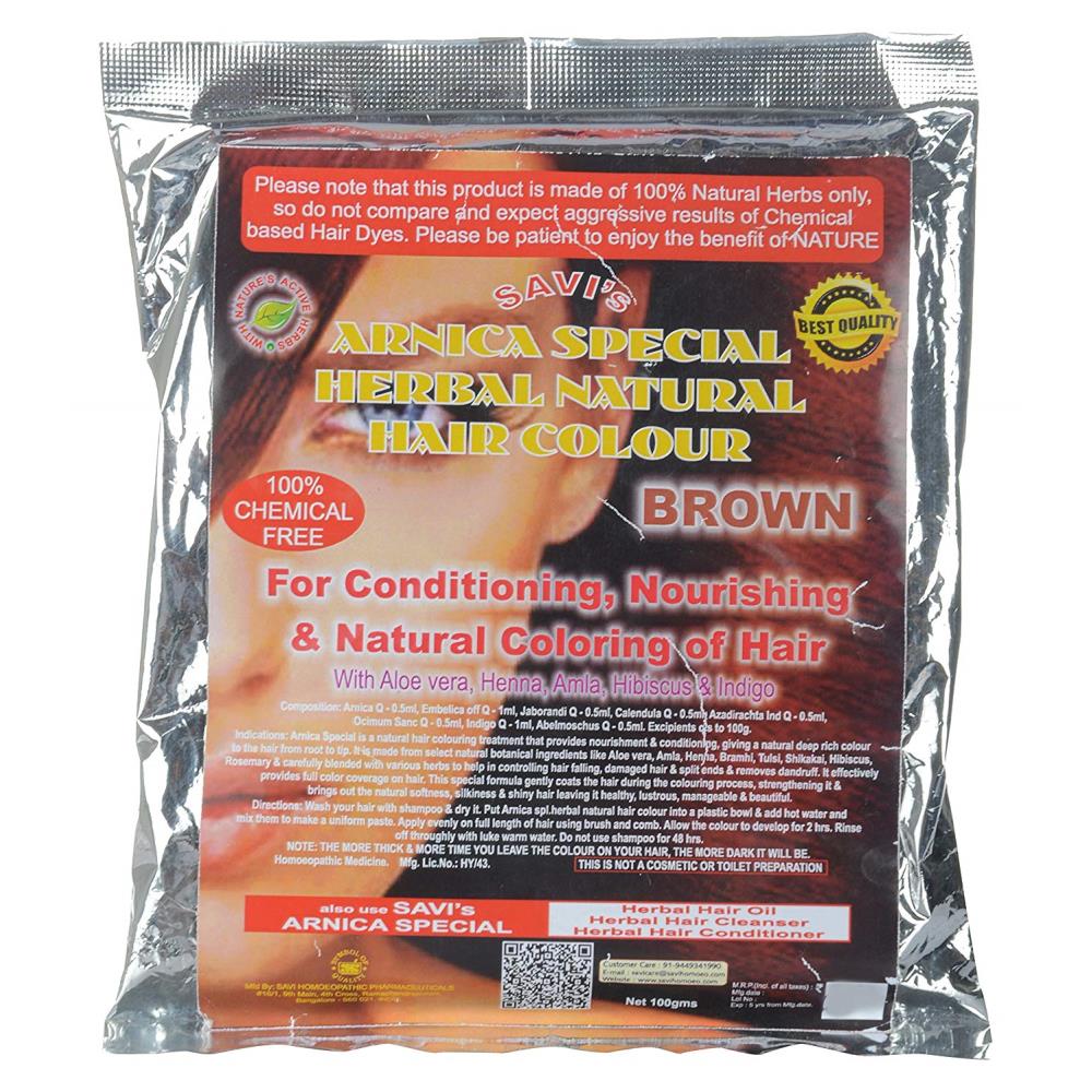 BHP Arnica Special Herbal Natural Hair Colour Brown 100g