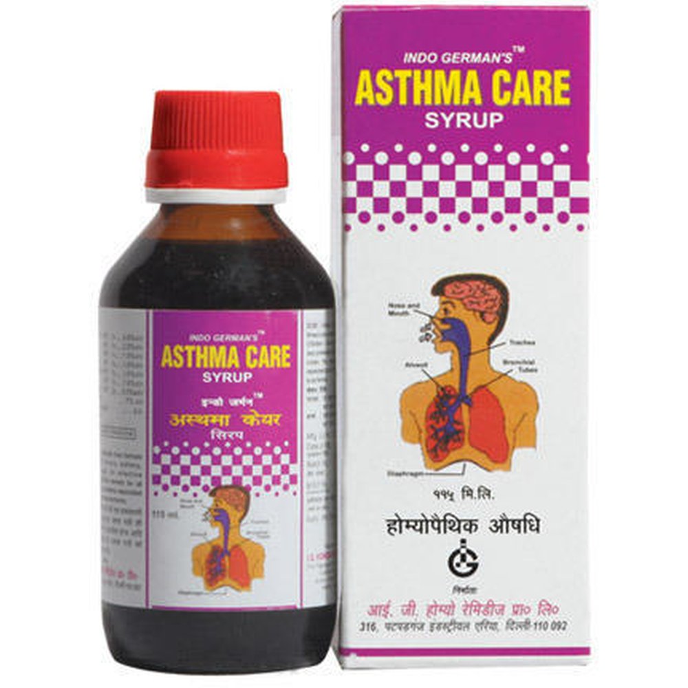 Indo German Asthma Care Syrup 180ml