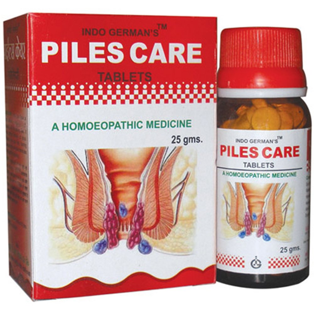 Indo German Piles Care Tablets 25g