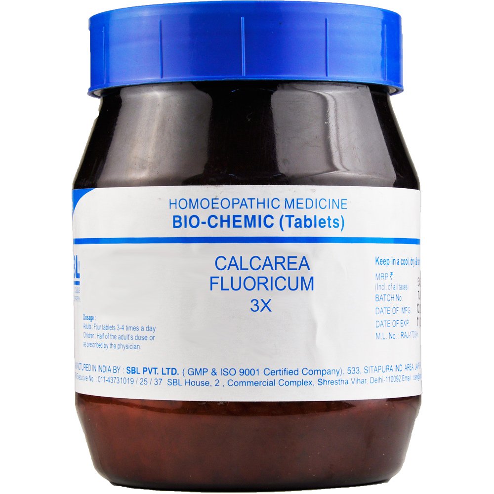 SBL Calcarea Fluoricum 3X 450g SBL Calcarea Fluoricum 3X 450g