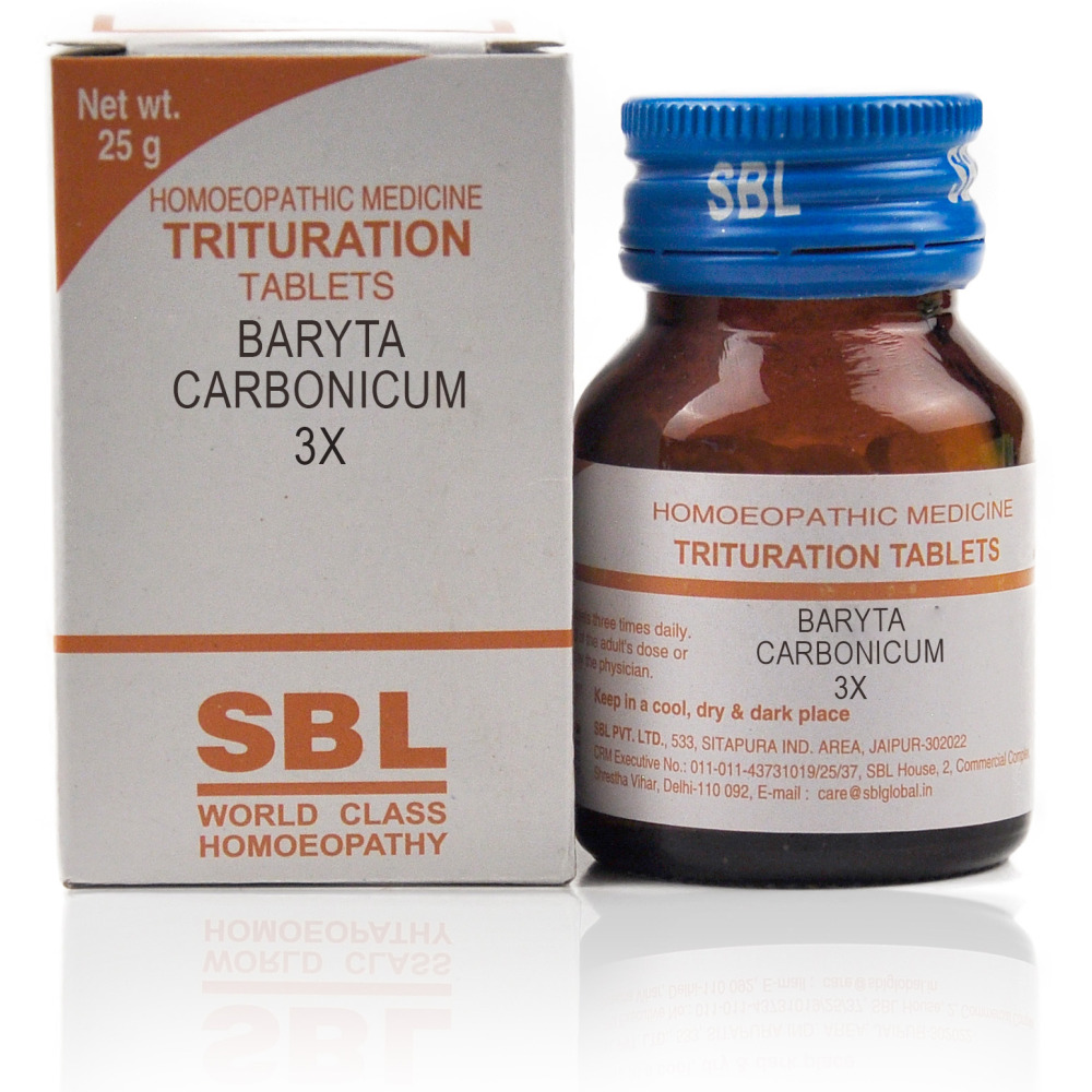 SBL Baryta Carbonicum 3X 25g