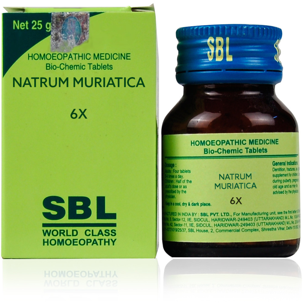 SBL Natrum Muriaticum 6X 25g
