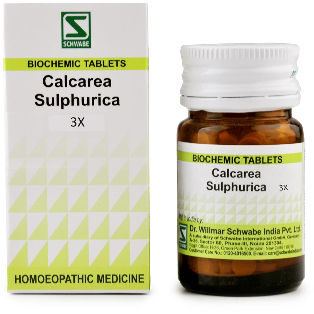 Willmar Schwabe India Calcarea Sulphuricum 3X 20g