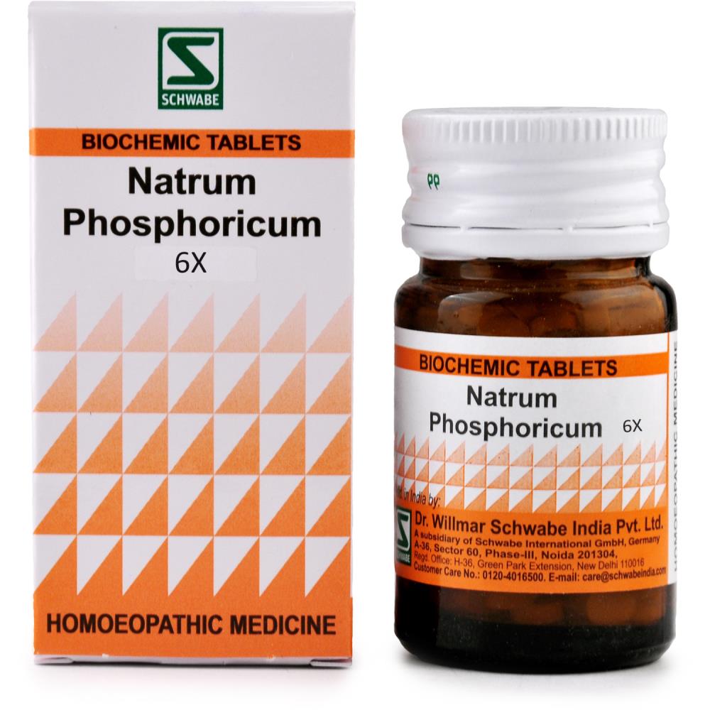 Willmar Schwabe India Natrum Phosphoricum 6X 20g Willmar Schwabe India Natrum Phosphoricum 6X 20g