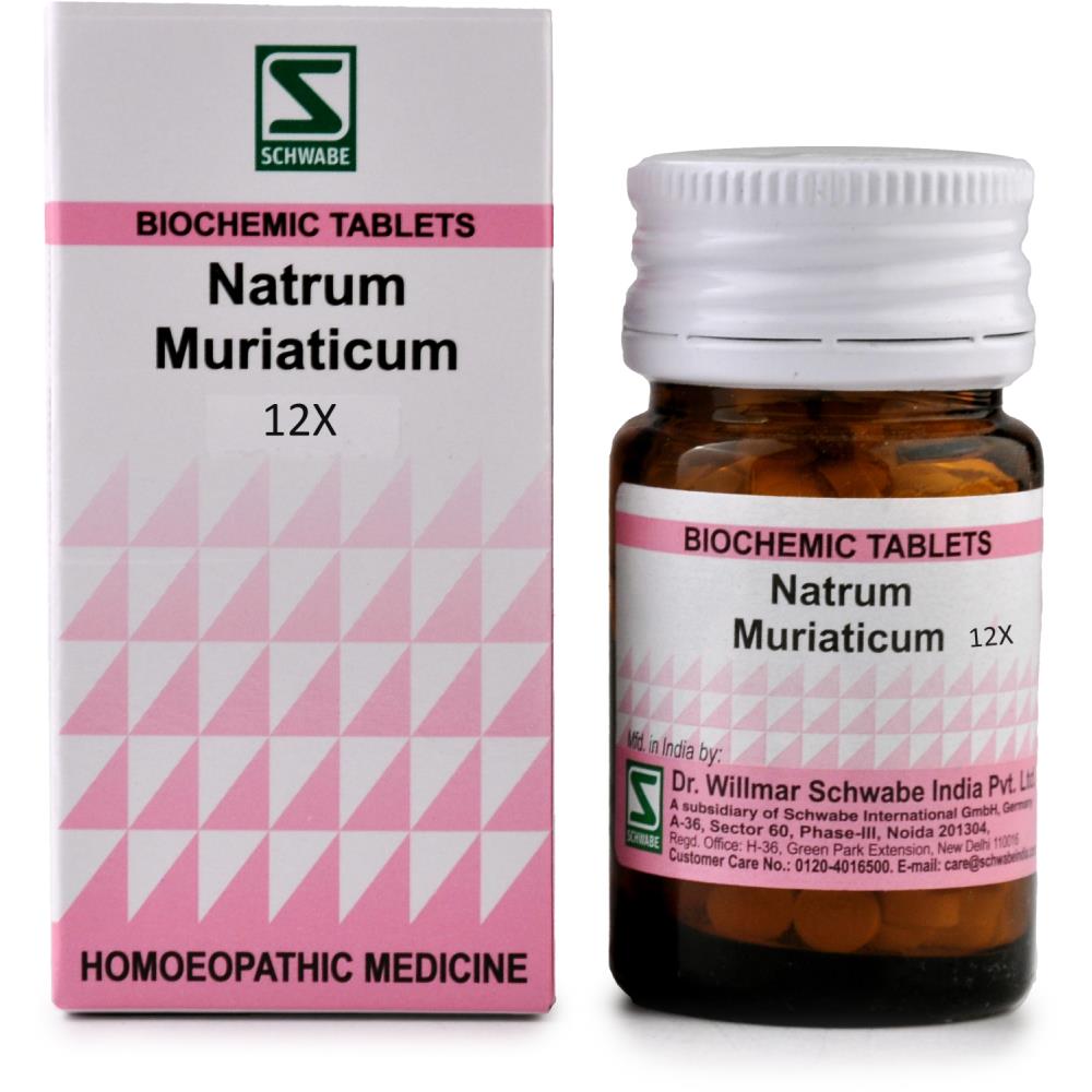 Willmar Schwabe India Natrum Muriaticum 12X 20g