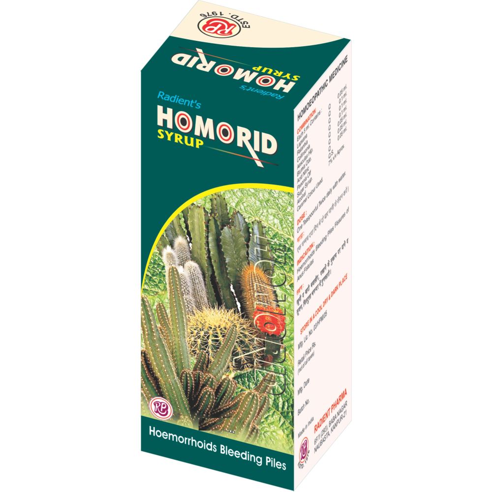 Radient Homorid Syrup 120ml