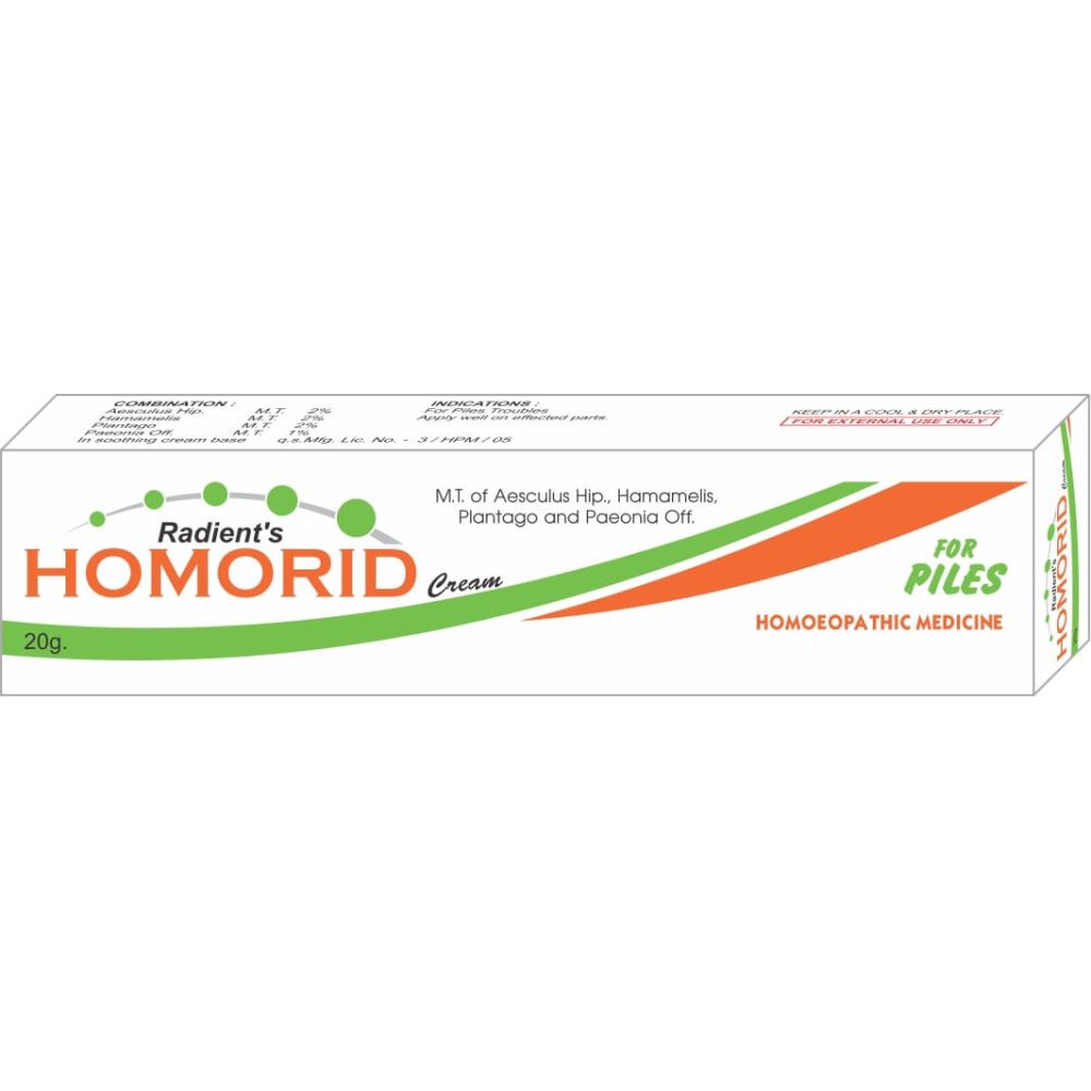 Radient Homorid Cream 20g