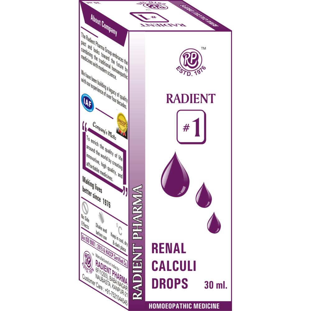 Radient 1 Renal Calculi Drops 30ml