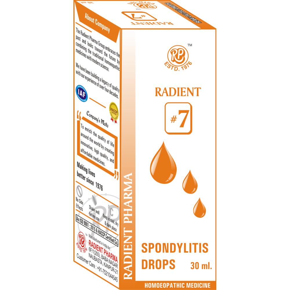 Radient 7 Spondylitis Drops 30ml