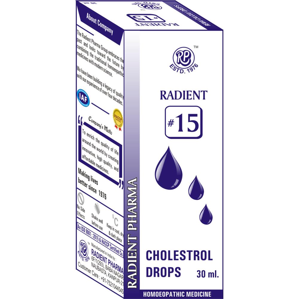 Radient 15 Cholestrol Drops 30ml