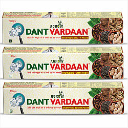 Dant Vardaan Ayurvedic Toothpaste 100GM: Pack of 3