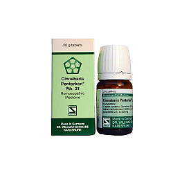 Willmar Schwabe Germany Cinnabaris Ptk Tablet 20g