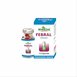 Wheezal Febral Capsules 1*10 Caps